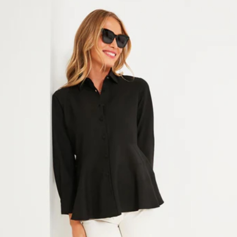 Pomander Place Black Ashlen Blouse